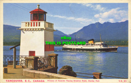 R616671 Vancouver. B. C. Canada. Princess Of Nanaimo Passing Brockton Point. Sta - World