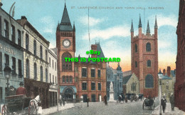 R616730 St. Lawrence Church And Town Hall. Reading. 1908 - Welt