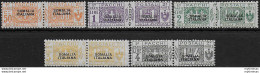 1923 Somalia Postal Parcels 5v. NE MNH Sassone N. 10/14 - Other & Unclassified