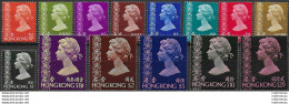 1973-74 Hong Kong 14v. MNH SG N. 283/96 - Autres & Non Classés