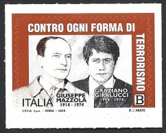 ITALIA - 2024   Lotta Al Terrorismo: Mazzola E Giralucci - 2021-...: Mint/hinged