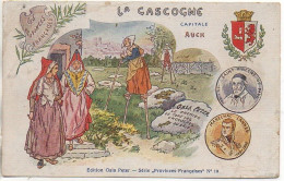 32 Les Provinces Françaises  LA GASCOGNE   Capitale AUCH - Autres & Non Classés