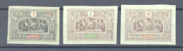 Obock  :  Yv  47-49  * - Unused Stamps