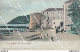 Ce456 Cartolina Un Saluto Da Laigueglia Provincia Di Savona Liguria - Savona