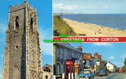 R616810 Greetings From Corton. D. Constance. 1978. Multi View - Monde