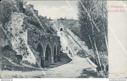 Ce481 Cartolina S.gimignano Porta Delle Fonti Provincia Di Siena Toscana - Siena