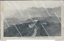 Ce486 Cartolina San Pellegrino Delle Alpi Panorama Lucca Toscana 1920 - Lucca