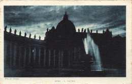 ITALIE - Roma - San Pietro - Neg. R. Danesi - Carte Postale Ancienne - San Pietro
