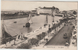 TROUVILLE  LES QUAIS - Trouville