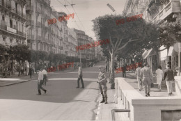 Guerre D'Algérie 1954-1962 Alger Boulevard Présence Militaire - Guerre, Militaire