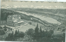 Zürichberg 1909; Alkoholfreies Kurhaus - Gelaufen. (Photoglob - Zürich) - Zürich