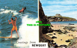 R616845 Greetings From Newquay. 1970. Multi View - Monde