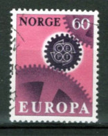 (alm10) EUROPA CEPT 1966 NORVEGE NORWAY NORGE Obl - Usati