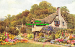 R616882 An Old Cottage. Selworthy. A. R. Quinton. Salmon - Monde