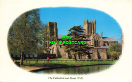 R616906 Cathedral And Moat. Wells. Colourmaster International. Precision. Cameo - World