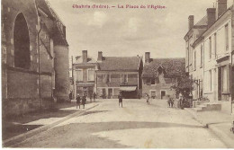 Chabris La Place De L'église - Autres & Non Classés