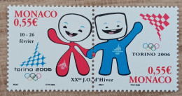 Monaco - YT N°2529, 2530 - Jeux Olympiques D'hiver à Turin - 2006 - Neuf - Unused Stamps