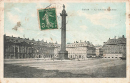 FRANCE - Paris - La Colonne Vendôme - Colorisé - Carte Postale Ancienne - Other Monuments