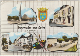 Ingrandes Sur Loire 49  G  F  Carte Non Timbrée Circulée  Multivues ( 4 ) Souvenir Ingrandes Et Maine -Loire - Autres & Non Classés