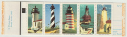 Pochet Historic American Lighthouses. Postfris - Unused Stamps