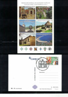 TARIFA  A - TARJETA DEL CORREO, FESOFI 2014  EL ESCORIAL, EXPOSICION TERRITORIAL -  ENTERO POSTAL PREFRANQUEADA - 1931-....