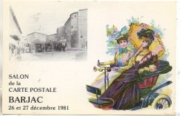 30 BARJAC  5e Salon Gardois De La Carte Postale 1981 - Other & Unclassified