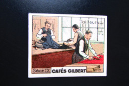 Chromo "Cafés GILBERT" - Série 9 "LES METIERS" - Thee & Koffie