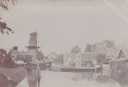 DORDRECHT LE MOULIN   PAYS BAS  PHOTO 8 X 6 CM - Orte