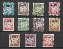 GABON 1928 TIMBRE TAXE ,Précurseurs MNH - Unused Stamps