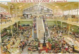 CPM Les Sables D'olonne  Marché Halle - Sables D'Olonne