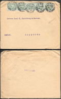 Scotland Glasgow Cover Mailed To Aalesund Norway 1910 - Covers & Documents