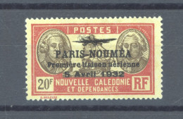 Nouvelle Calédonie  -  Avion  :  Yv  28  (*) - Ongebruikt