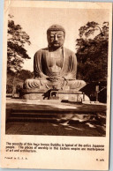 RED STAR LINE : Yokohama Japan - The Serenity Of This Huge Bronze Buddha - World Cruises SS Belgenland Arrived Cable - Steamers