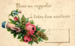 8747 - Thèmes > Fantaisies > Femmes   Main Avec Bouquet De Fleurs - A Systèmes
