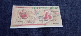 BIGLIETTO LOTTERIA ITALIA 1985 - Billets De Loterie