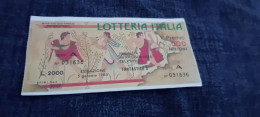 BIGLIETTO LOTTERIA ITALIA 1985 - Biglietti Della Lotteria