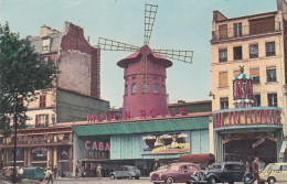 PARIS - Le Moulin Rouge, Place Blanche - Cafés, Hotels, Restaurants