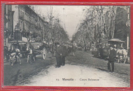 Carte Postale 13. Marseille  Cours Belsunce  Très Beau Plan - Ohne Zuordnung