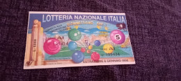 BIGLIETTO LOTTERIA ITALIA 1996 - Lottery Tickets