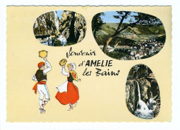 Carte Multivues - AMÉLIE-LES-BAINS - Amélie-les-Bains-Palalda