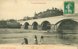 CPA-31-CINTEGABELLE - Le Pont Et Le Calvaire_ Phototypie Labouche N° 155 * 2 Scans - Other & Unclassified