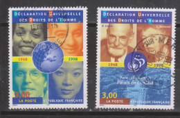 Yvert 3208 / 3209 Cachet Rond Déclaration Universelle Des Droits De L'homme - Used Stamps