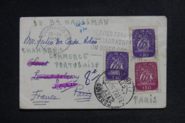 PORTUGAL - Enveloppe De Lisbonne Pour Paris En 1952 - L 153307 - Briefe U. Dokumente