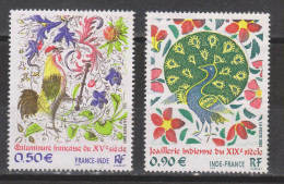 Yvert 3629 / 3630 Cachet Rond émission Commune Avec L'Inde - Used Stamps