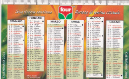 Calendarietto - Four - Anno 2003 - Formato Piccolo : 2001-...