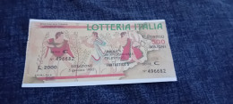 BIGLIETTO LOTTERIA ITALIA 1985 - Billets De Loterie
