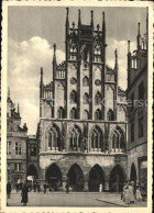 71942146 Muenster Westfalen Rathaus Giebel Muenster - Münster