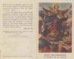 Santino Assunzione Di Maria Ss.al Cielo - Images Religieuses