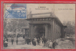 Carte Postale 13. Marseille  Exposition Coloniale 1906 Pavillon Des Forêts D'Algérie  Très Beau Plan - Koloniale Tentoonstelling 1906-1922