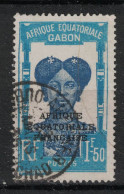 Gabon - Yvert 119 Oblitéré  ABECHER En Oubangui - Scott#108 - Oblitérés